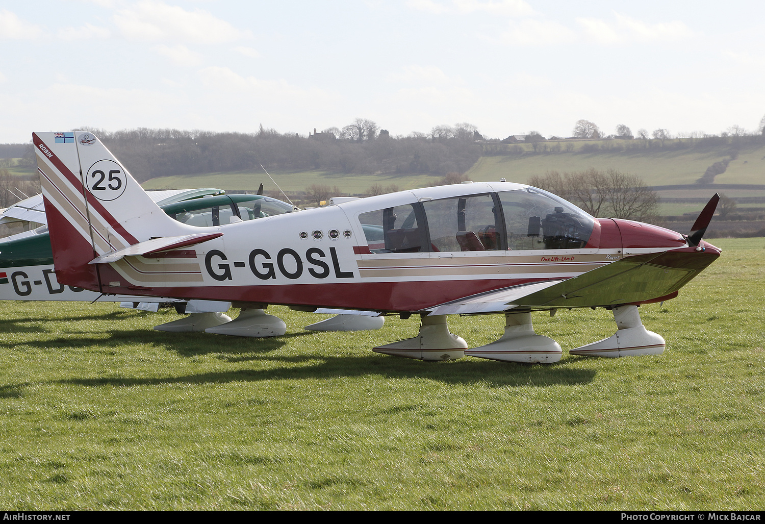 Aircraft Photo of G-GOSL | Robin DR-400-180 Regent | AirHistory.net #442630