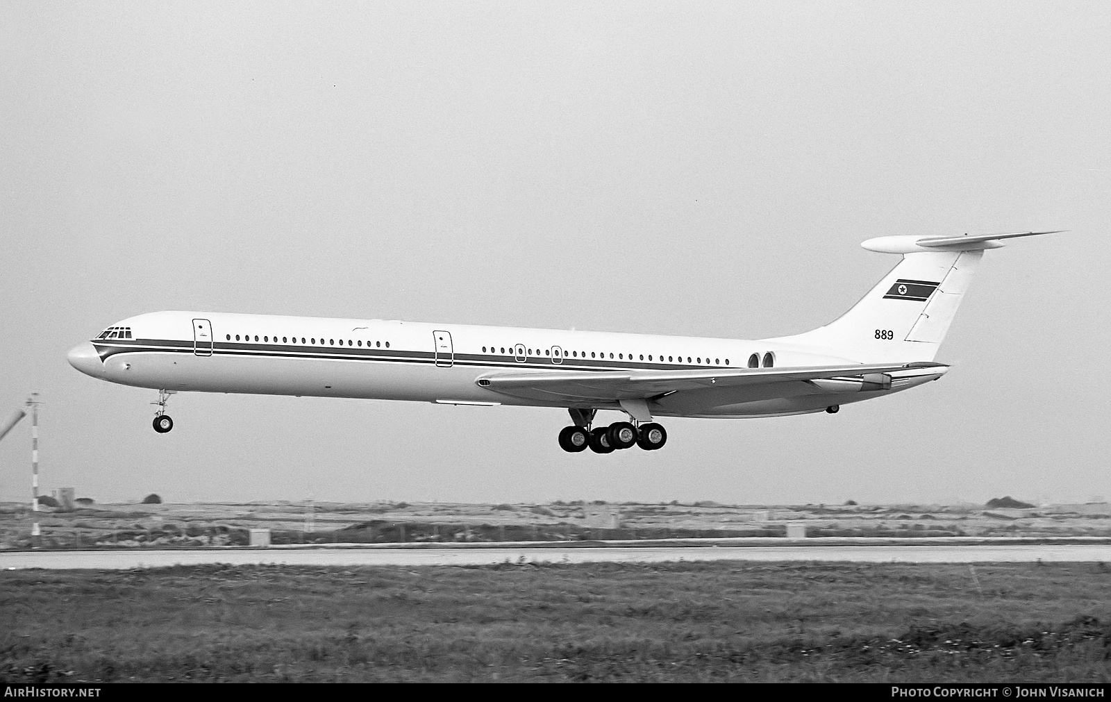 Aircraft Photo of 889 | Ilyushin Il-62M | CAAK - Civil Aviation Administration of Korea | AirHistory.net #442641