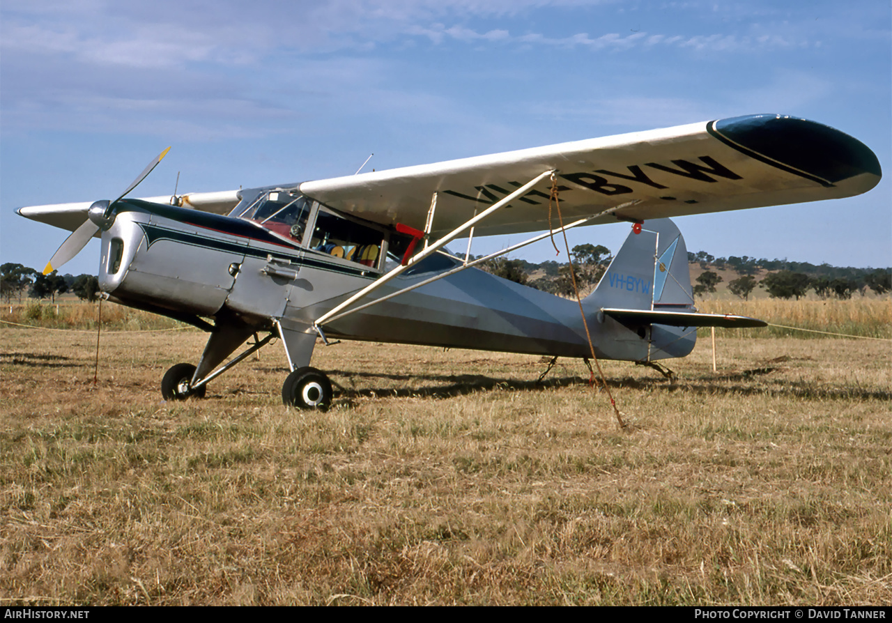 Aircraft Photo of VH-BYW | Auster J-5R Alpine | AirHistory.net #442656