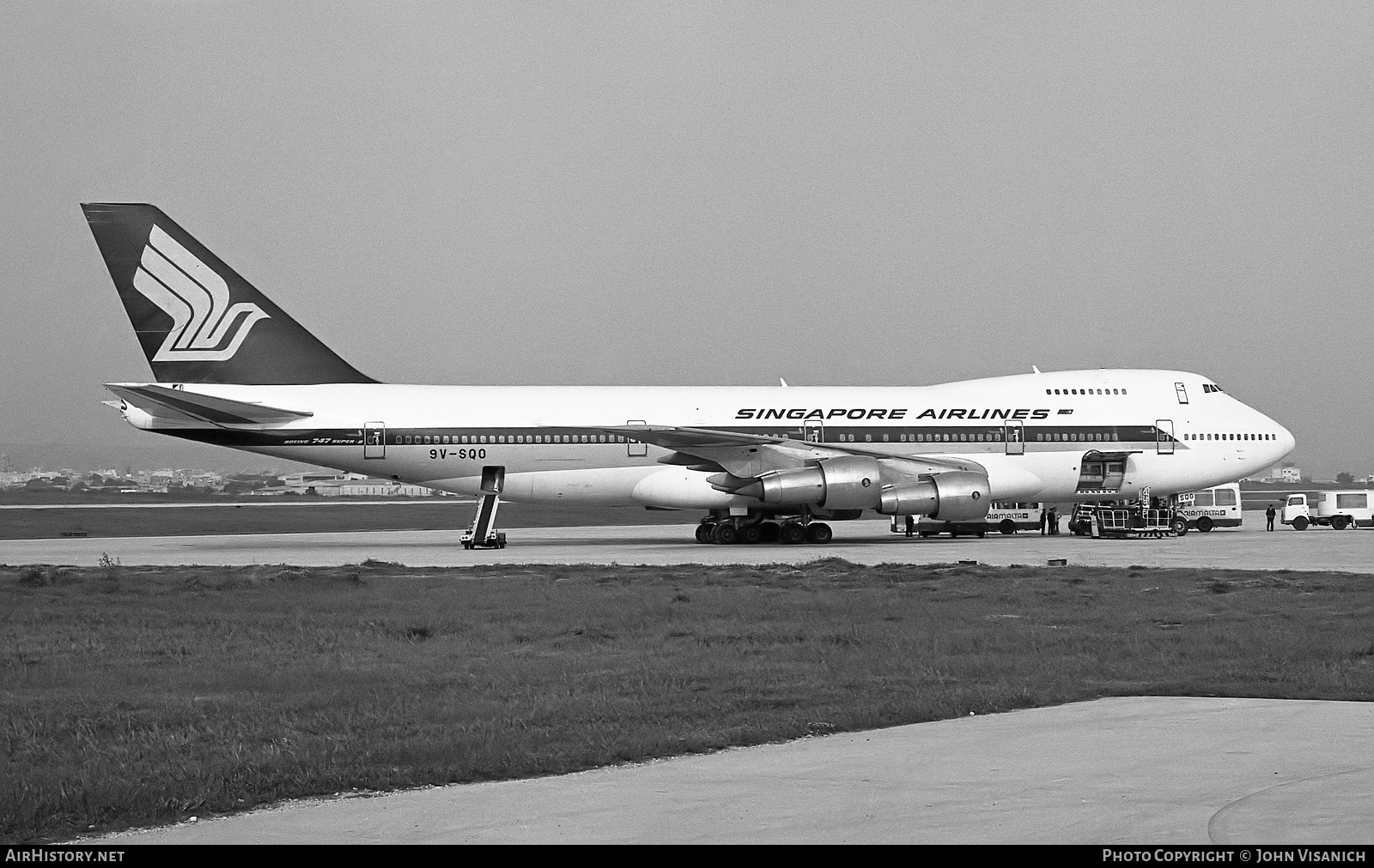 Aircraft Photo of 9V-SQO | Boeing 747-212B | Singapore Airlines | AirHistory.net #442666