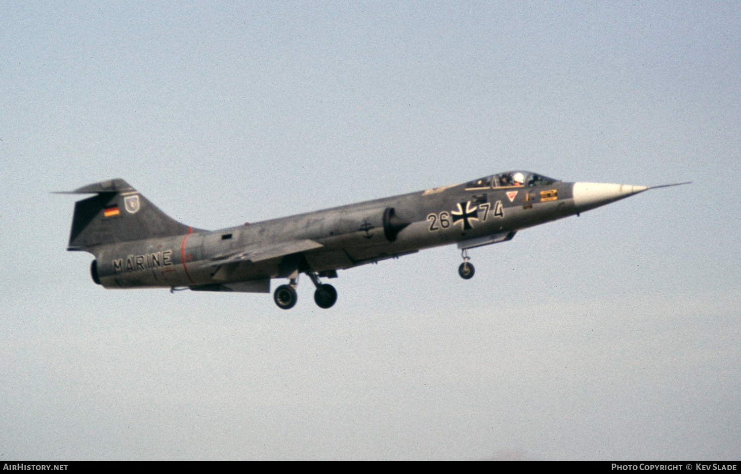 Aircraft Photo of 2674 | Lockheed F-104G Starfighter | Germany - Navy | AirHistory.net #442667