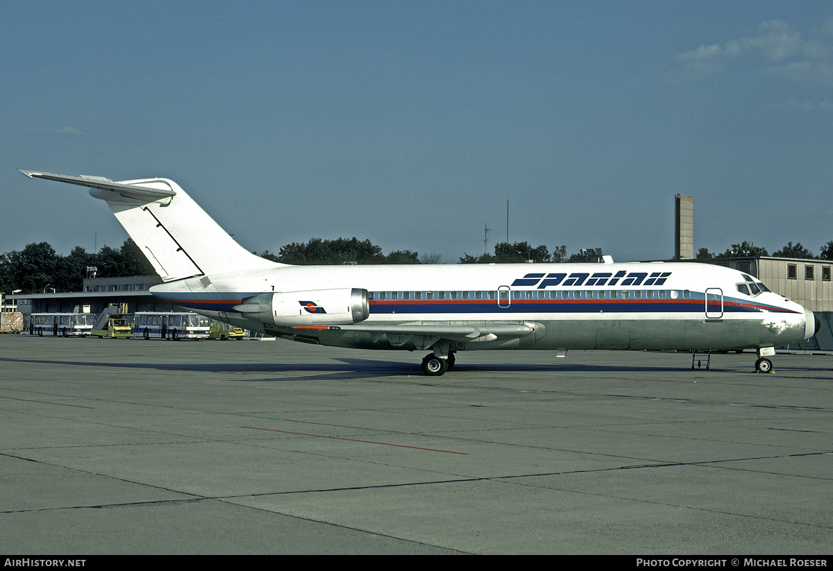 Aircraft Photo of EC-CGY | Douglas DC-9-14 | Spantax | AirHistory.net #442680