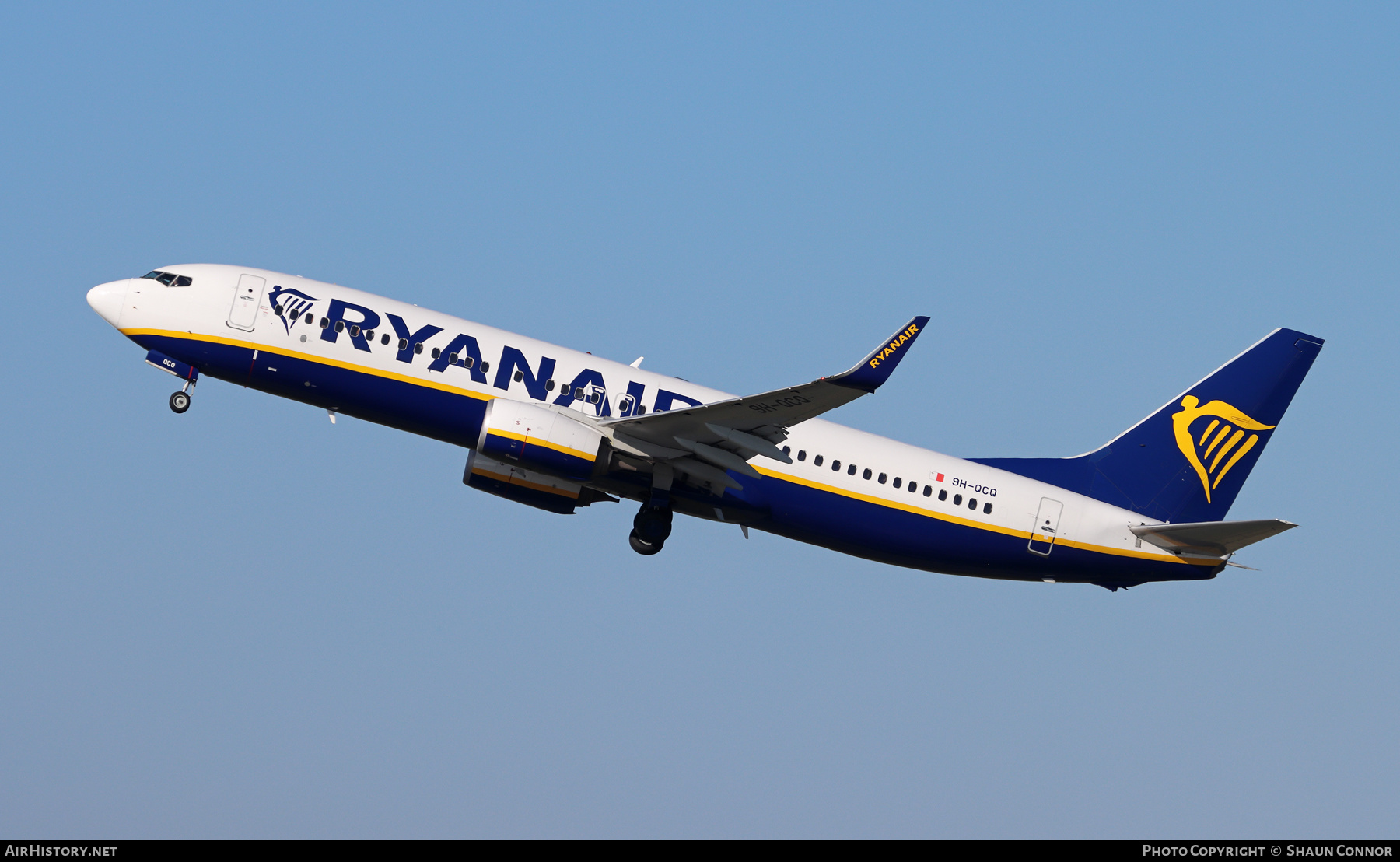 Aircraft Photo of 9H-QCQ | Boeing 737-8AS | Ryanair | AirHistory.net #442699