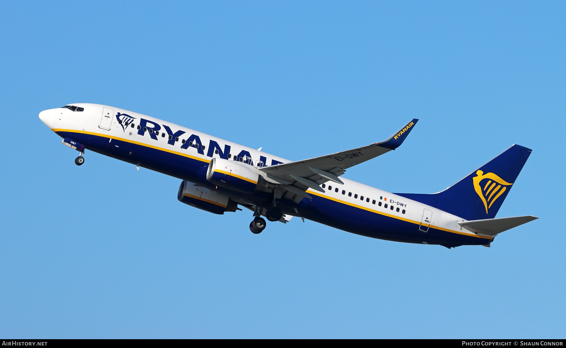 Aircraft Photo of EI-DWY | Boeing 737-8AS | Ryanair | AirHistory.net #442710