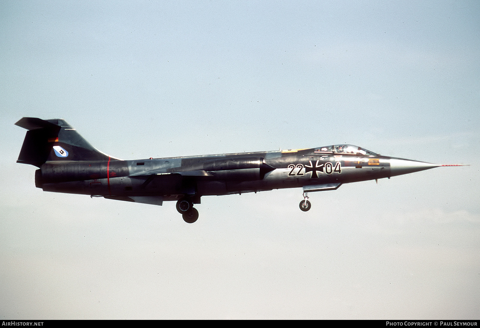 Aircraft Photo of 2204 | Lockheed F-104G Starfighter | Germany - Air Force | AirHistory.net #442736