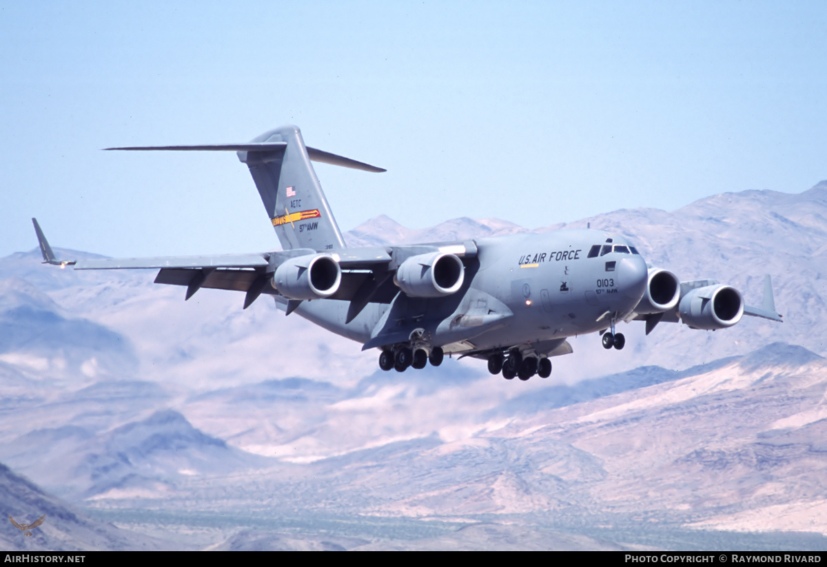 Aircraft Photo of 02-1103 / 0103 | Boeing C-17A Globemaster III | USA - Air Force | AirHistory.net #442742