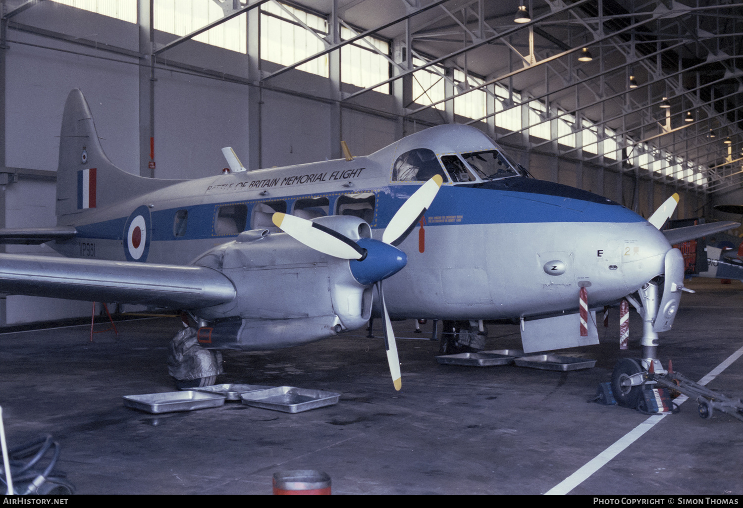 Aircraft Photo of VP981 | De Havilland D.H. 104 Devon C2/2 | UK - Air Force | AirHistory.net #442745