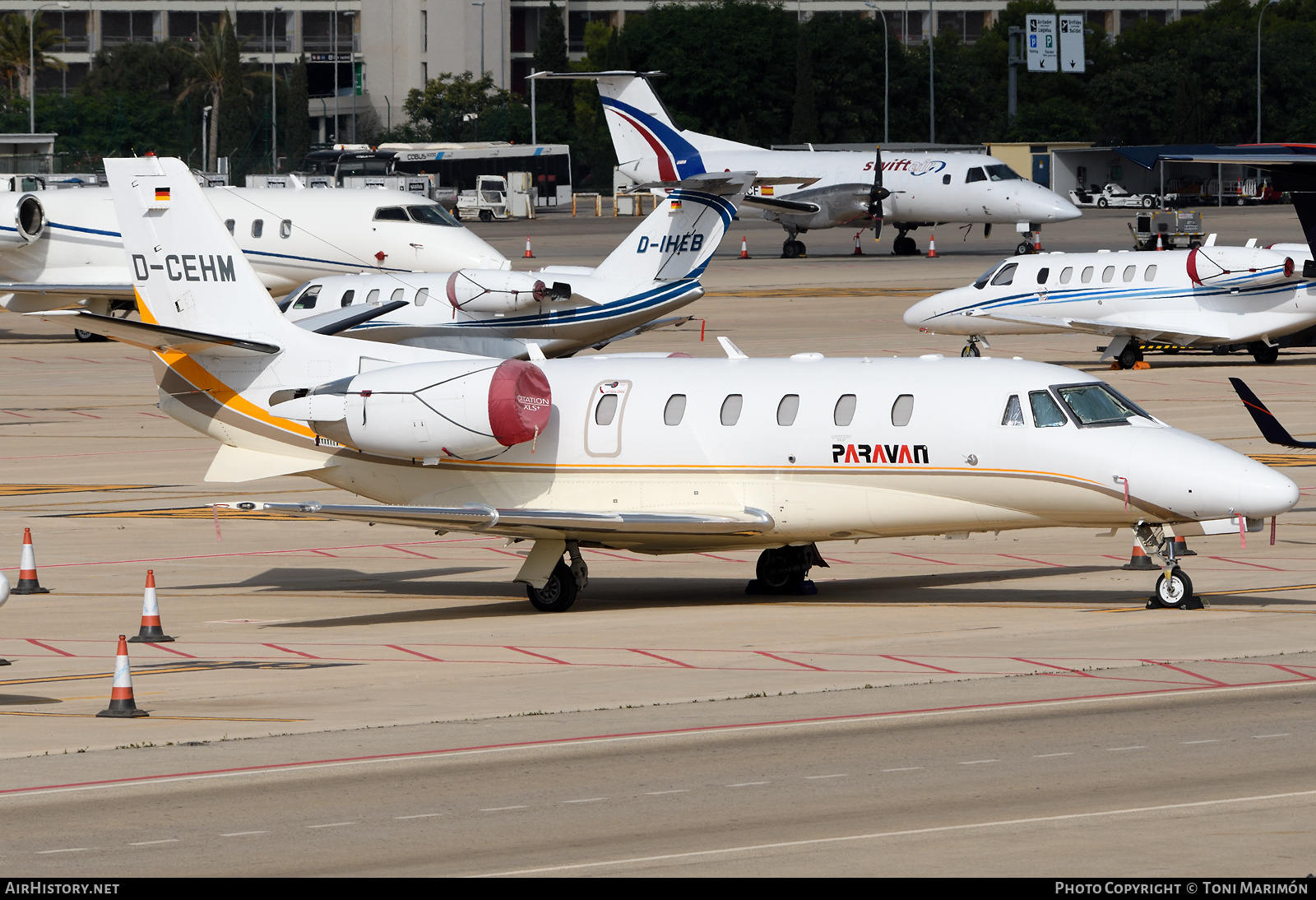 Aircraft Photo of D-CEHM | Cessna 560XL Citation XLS+ | Paravan | AirHistory.net #442752