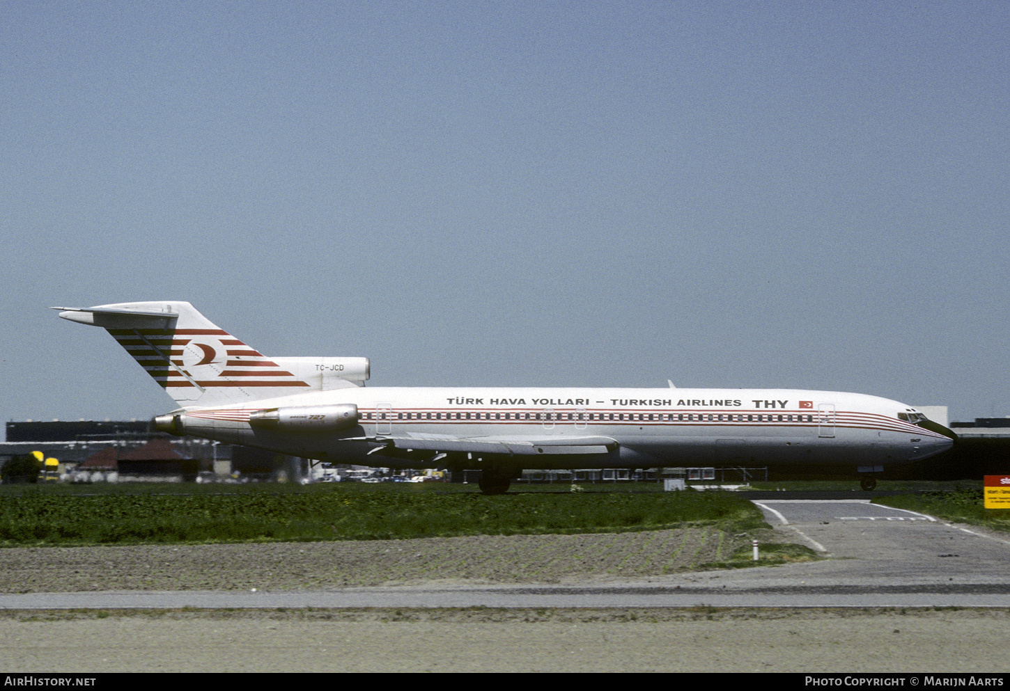 Aircraft Photo of TC-JCD | Boeing 727-2F2/Adv | THY Türk Hava Yolları - Turkish Airlines | AirHistory.net #442765