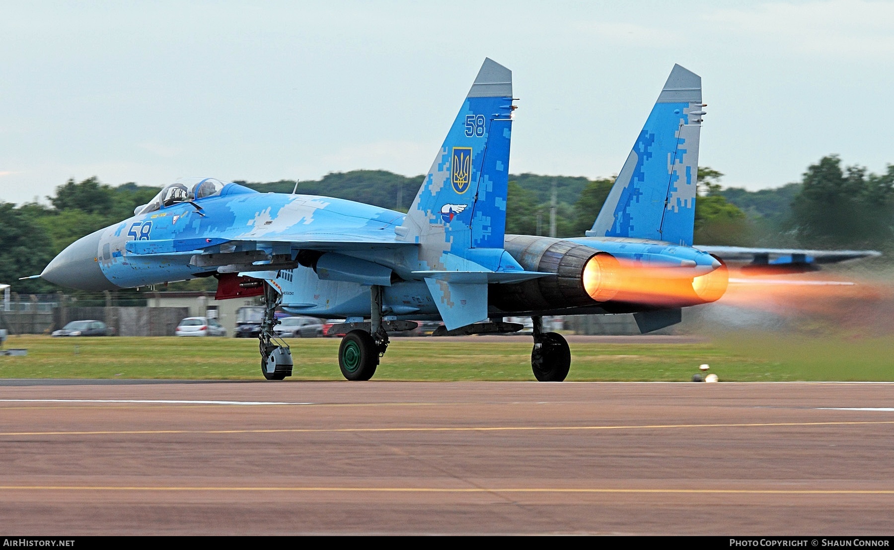 Aircraft Photo of 58 blue | Sukhoi Su-27P1M | Ukraine - Air Force | AirHistory.net #442768