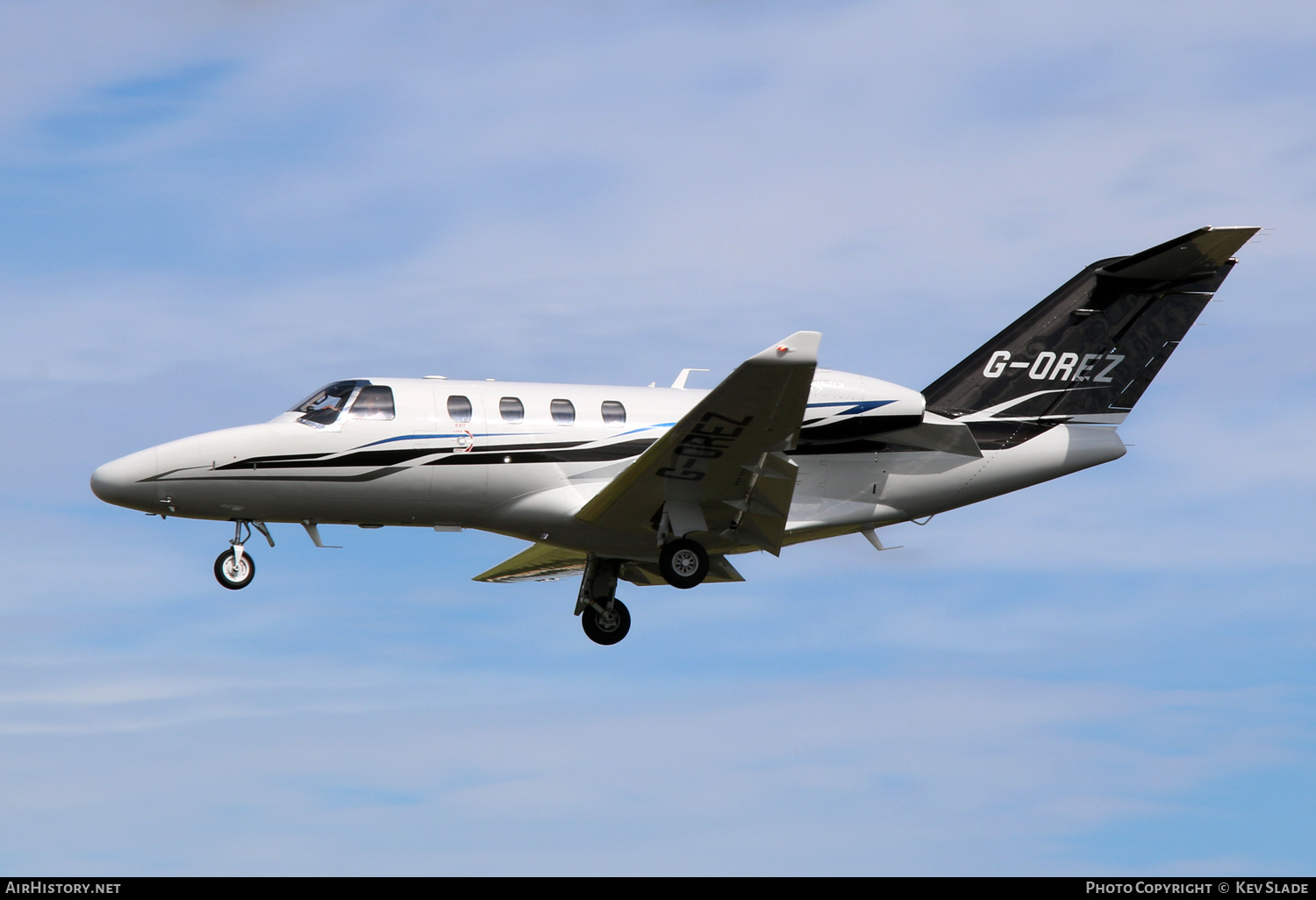 Aircraft Photo of G-OREZ | Cessna 525 CitationJet M2 | AirHistory.net #442784