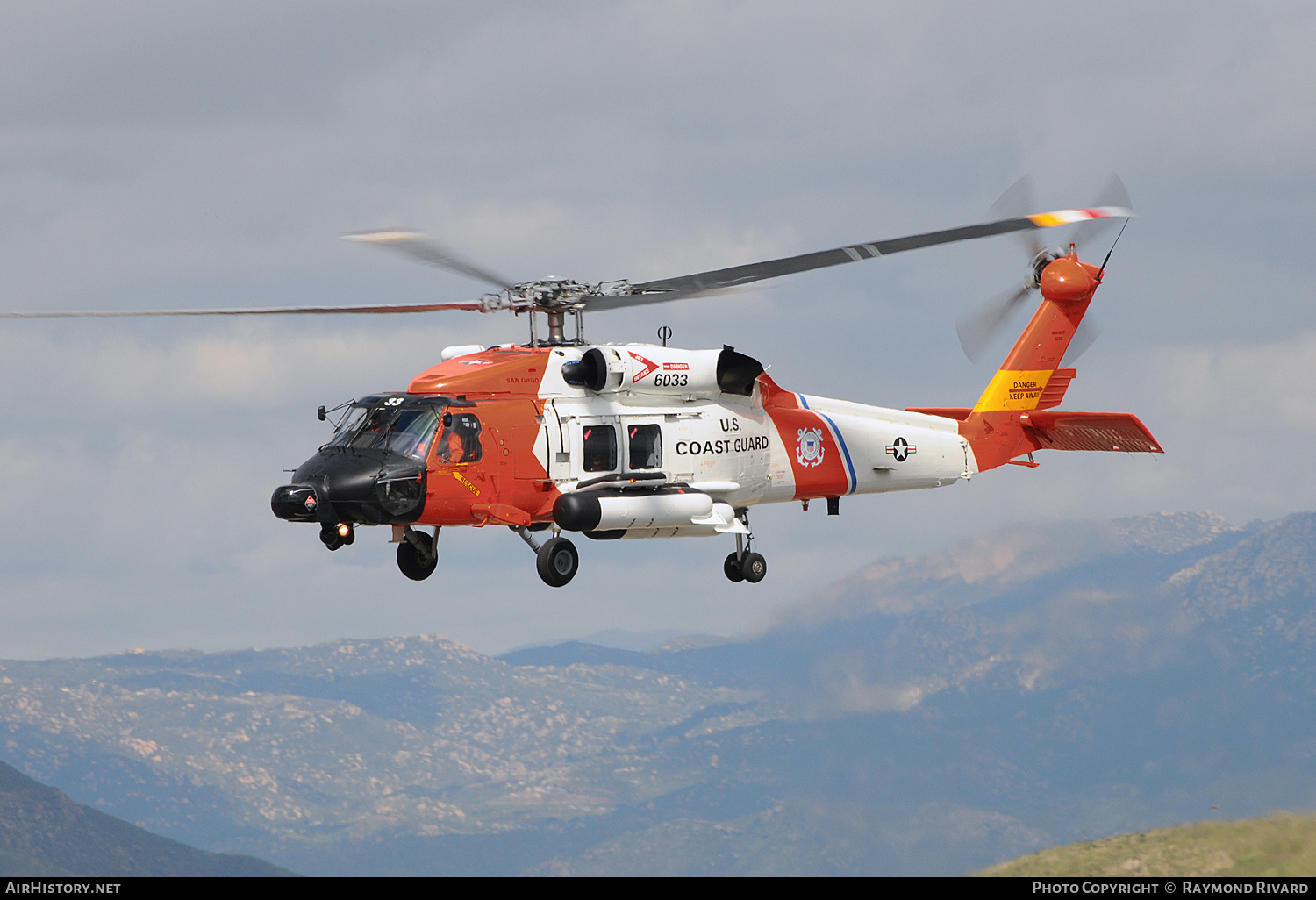 Aircraft Photo of 6033 | Sikorsky MH-60T Jayhawk (S-70B-5) | USA - Coast Guard | AirHistory.net #442790