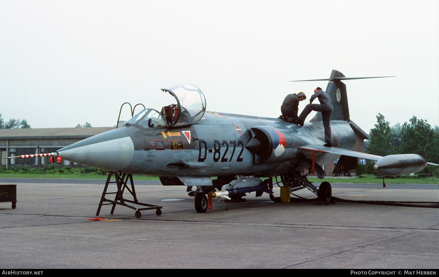 Aircraft Photo of D-8272 | Lockheed F-104G Starfighter | Netherlands - Air Force | AirHistory.net #442796