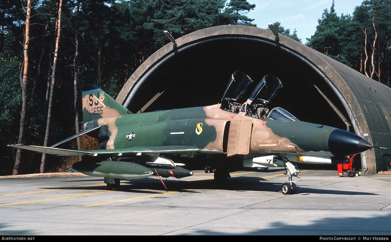 Aircraft Photo of 74-0655 / AF74-655 | McDonnell Douglas F-4E Phantom II | USA - Air Force | AirHistory.net #442810