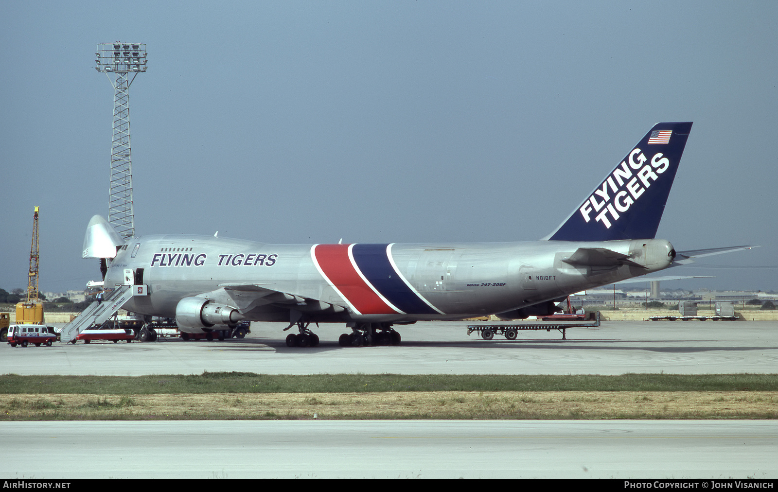 Aircraft Photo of N810FT | Boeing 747-249F/SCD | Flying Tigers | AirHistory.net #442818