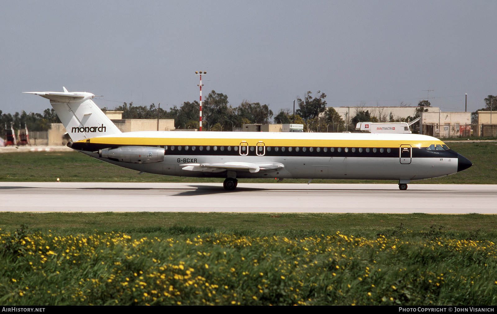 Aircraft Photo of G-BCXR | BAC 111-517FE One-Eleven | Monarch Airlines | AirHistory.net #442827