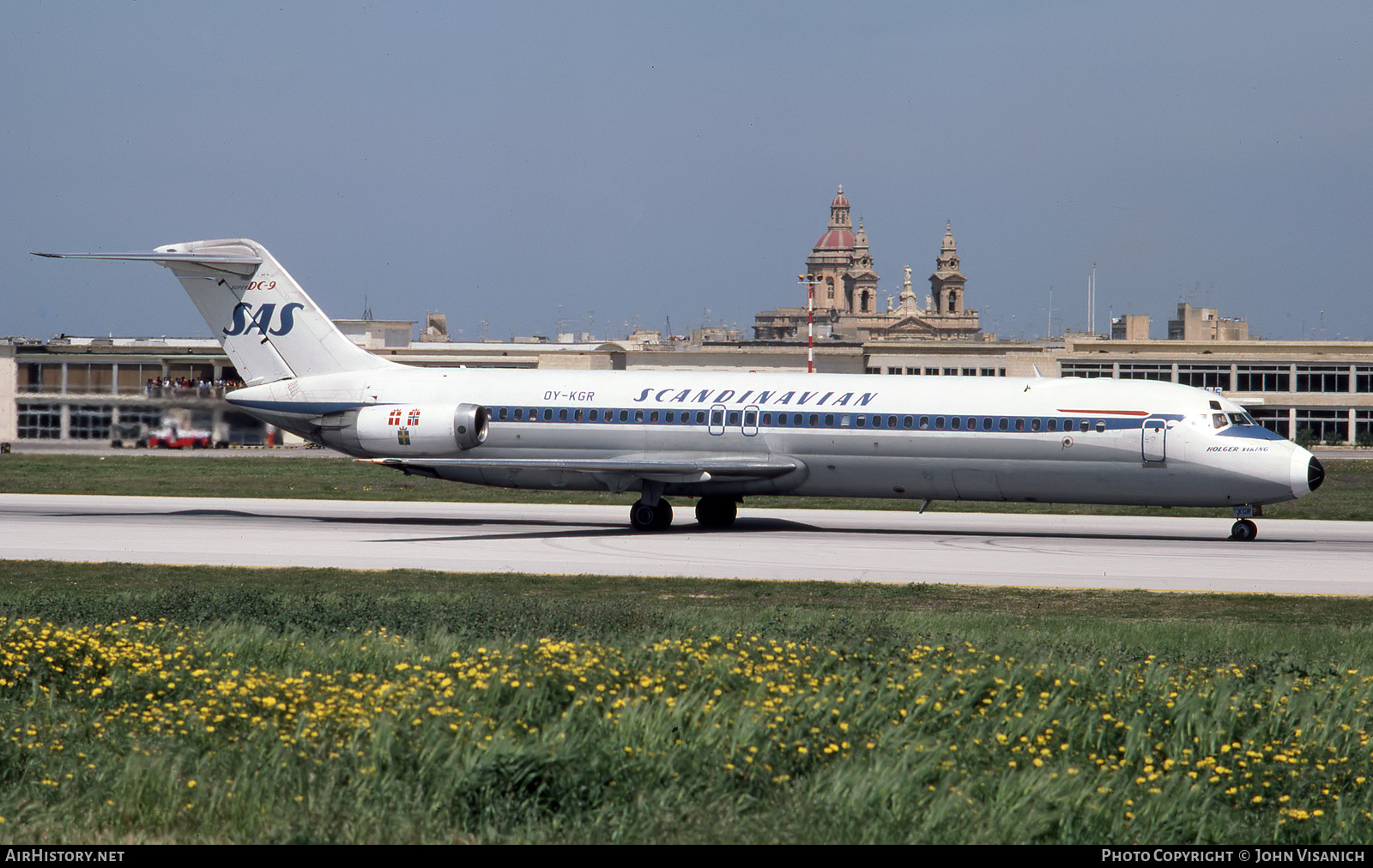 Aircraft Photo of OY-KGR | McDonnell Douglas DC-9-41 | Scandinavian Airlines - SAS | AirHistory.net #442829