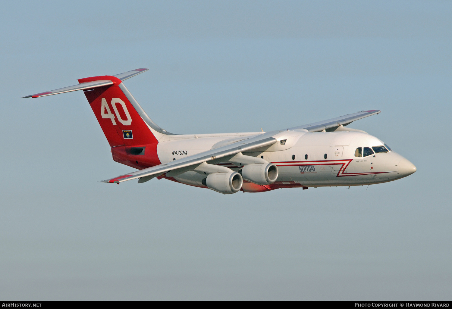 Aircraft Photo of N470NA | British Aerospace BAe-146-200 | Neptune Aviation Services | AirHistory.net #442834