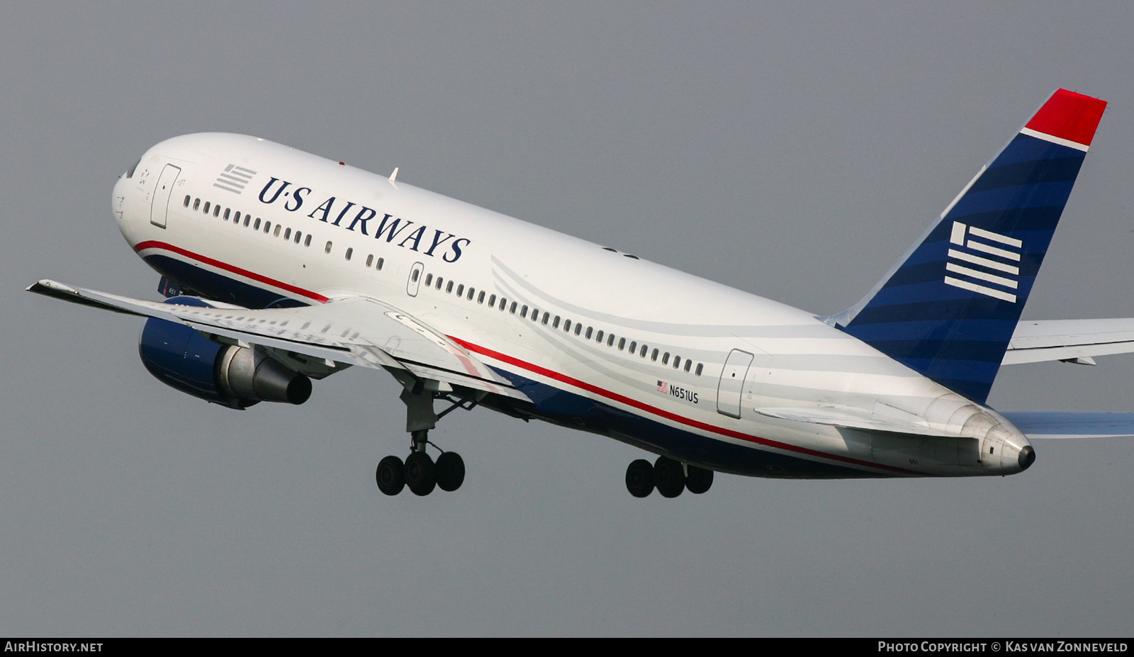 Aircraft Photo of N651US | Boeing 767-2B7/ER | US Airways | AirHistory.net #442837