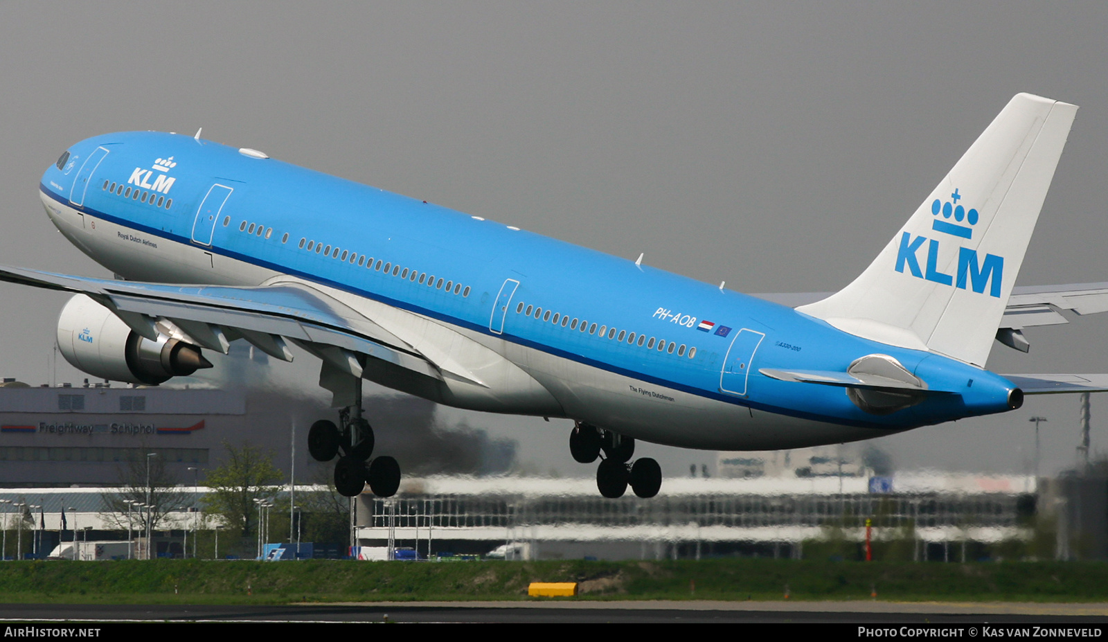 Aircraft Photo of PH-AOB | Airbus A330-203 | KLM - Royal Dutch Airlines | AirHistory.net #442840