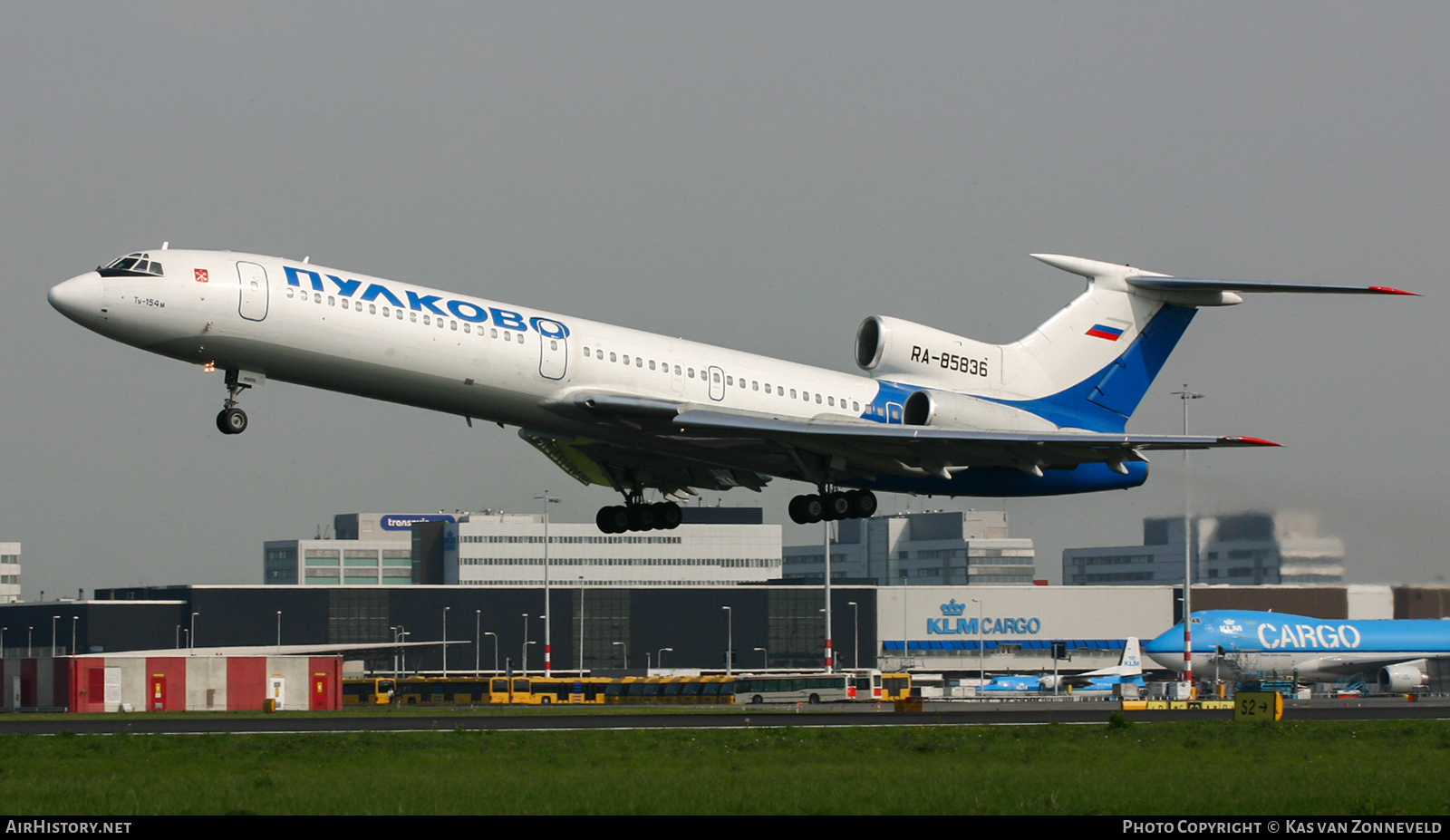 Aircraft Photo of RA-85836 | Tupolev Tu-154M | Pulkovo Airlines | AirHistory.net #442841
