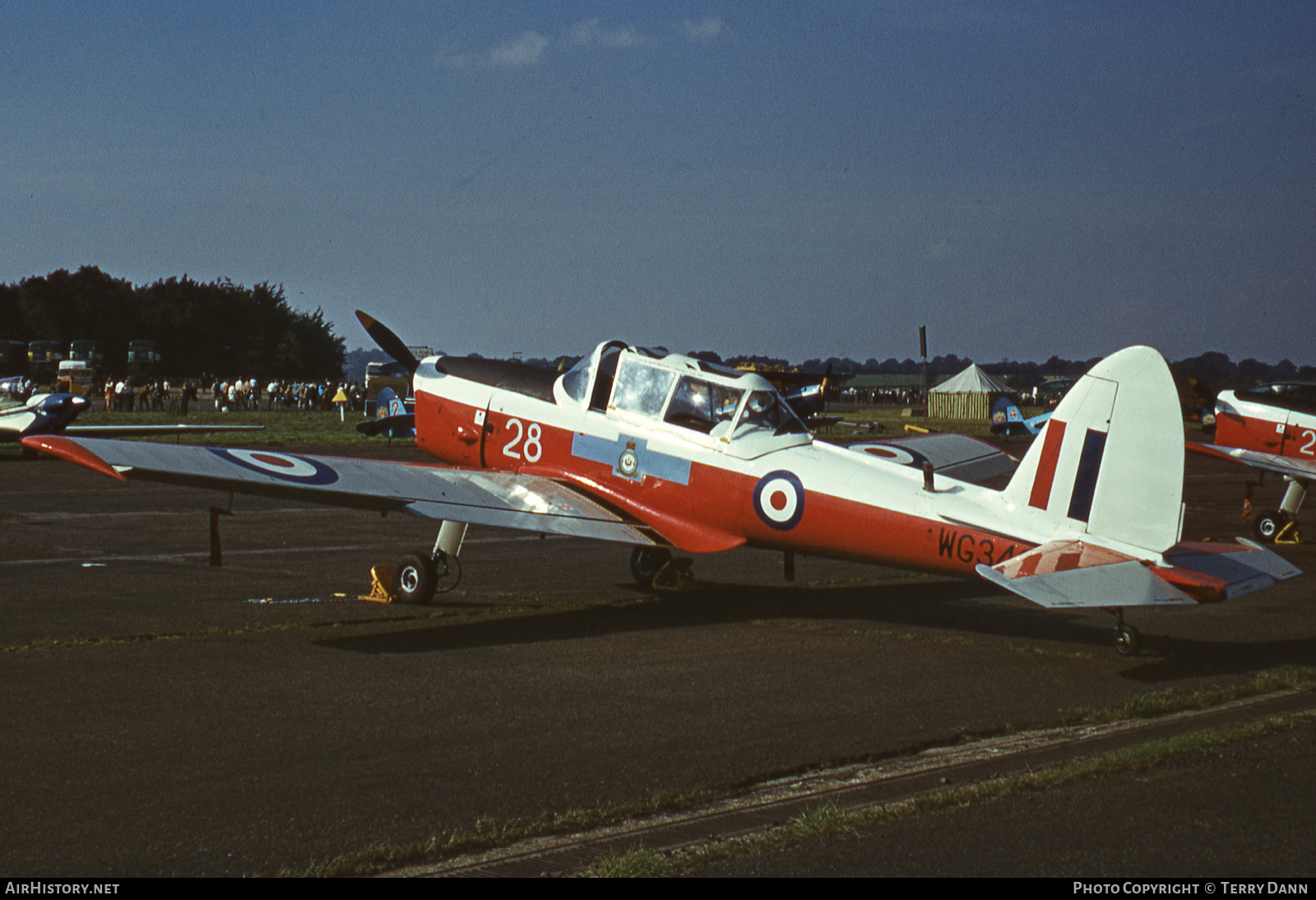 Aircraft Photo of WG348 | De Havilland DHC-1 Chipmunk T10 | UK - Air Force | AirHistory.net #442869