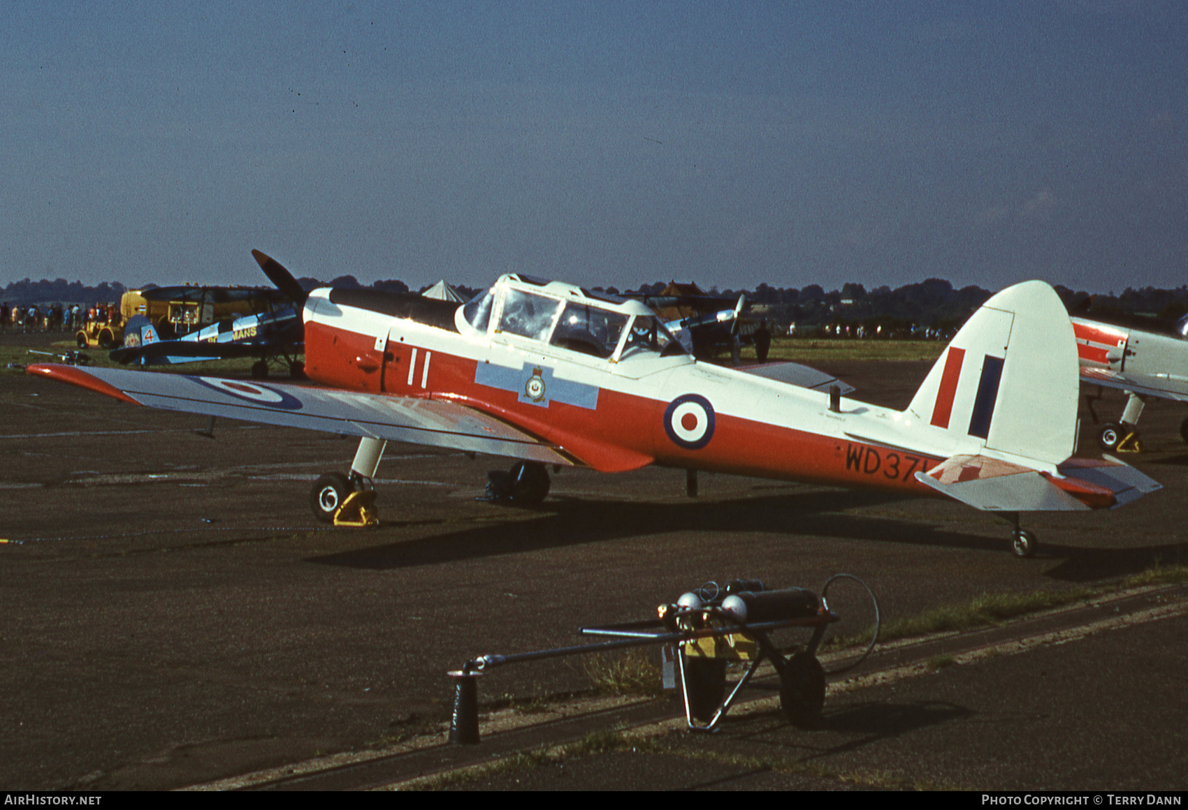 Aircraft Photo of WD371 | De Havilland Canada DHC-1 Chipmunk T10 | UK - Air Force | AirHistory.net #442871