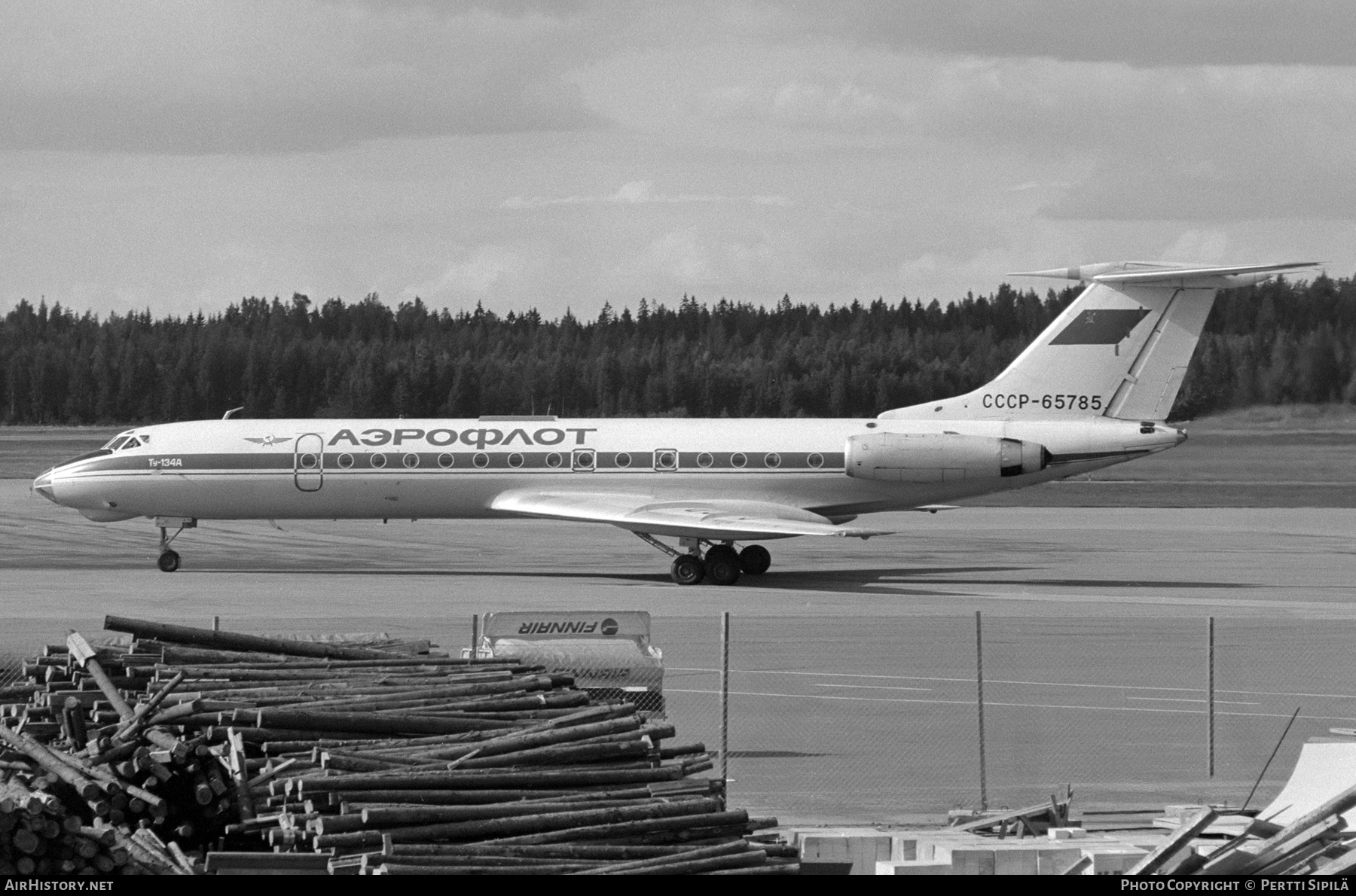 Aircraft Photo of CCCP-65785 | Tupolev Tu-134A | Aeroflot | AirHistory.net #442878