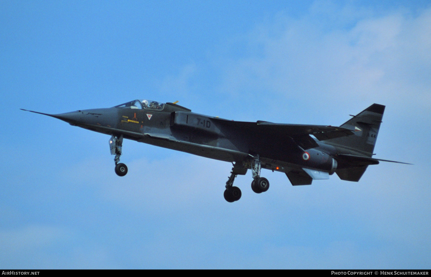Aircraft Photo of A44 | Sepecat Jaguar A | France - Air Force | AirHistory.net #442886