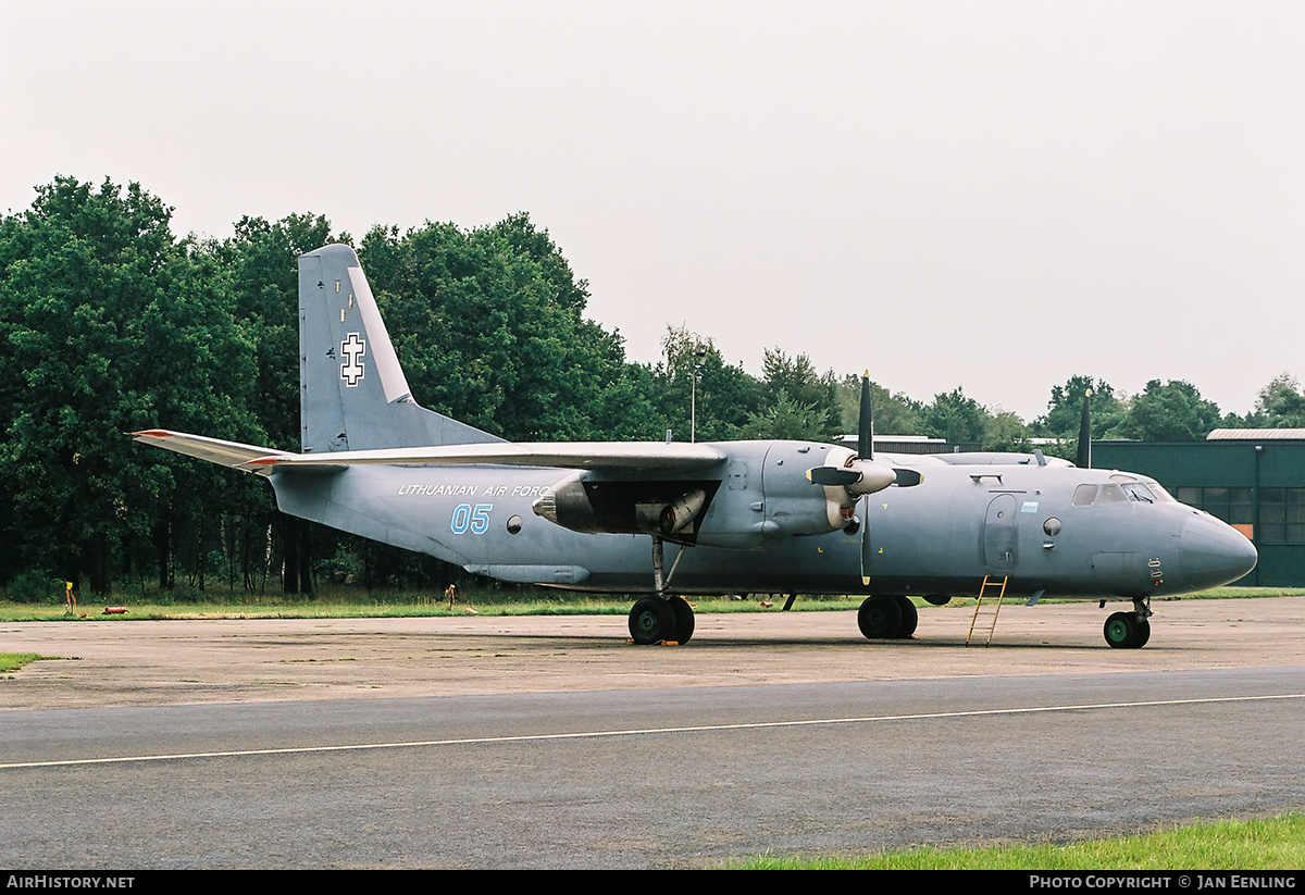 Aircraft Photo of 05 | Antonov An-26B | Lithuania - Air Force | AirHistory.net #442904