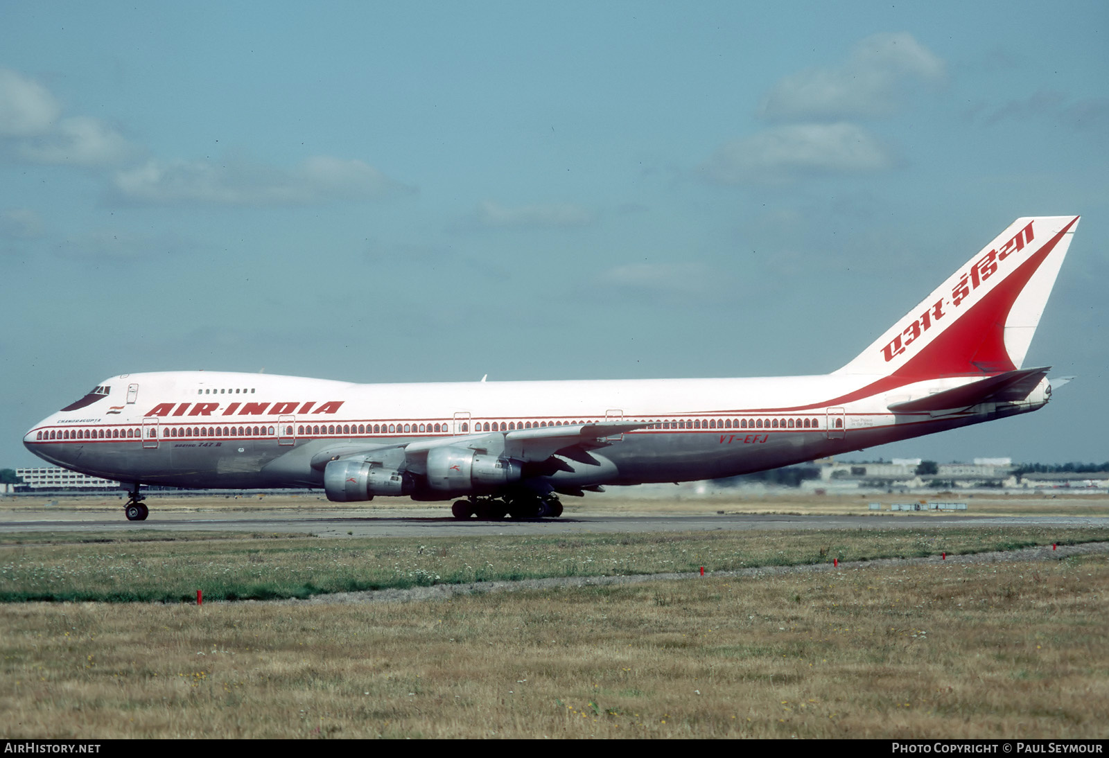 Aircraft Photo of VT-EFJ | Boeing 747-237B | Air India | AirHistory.net #442917