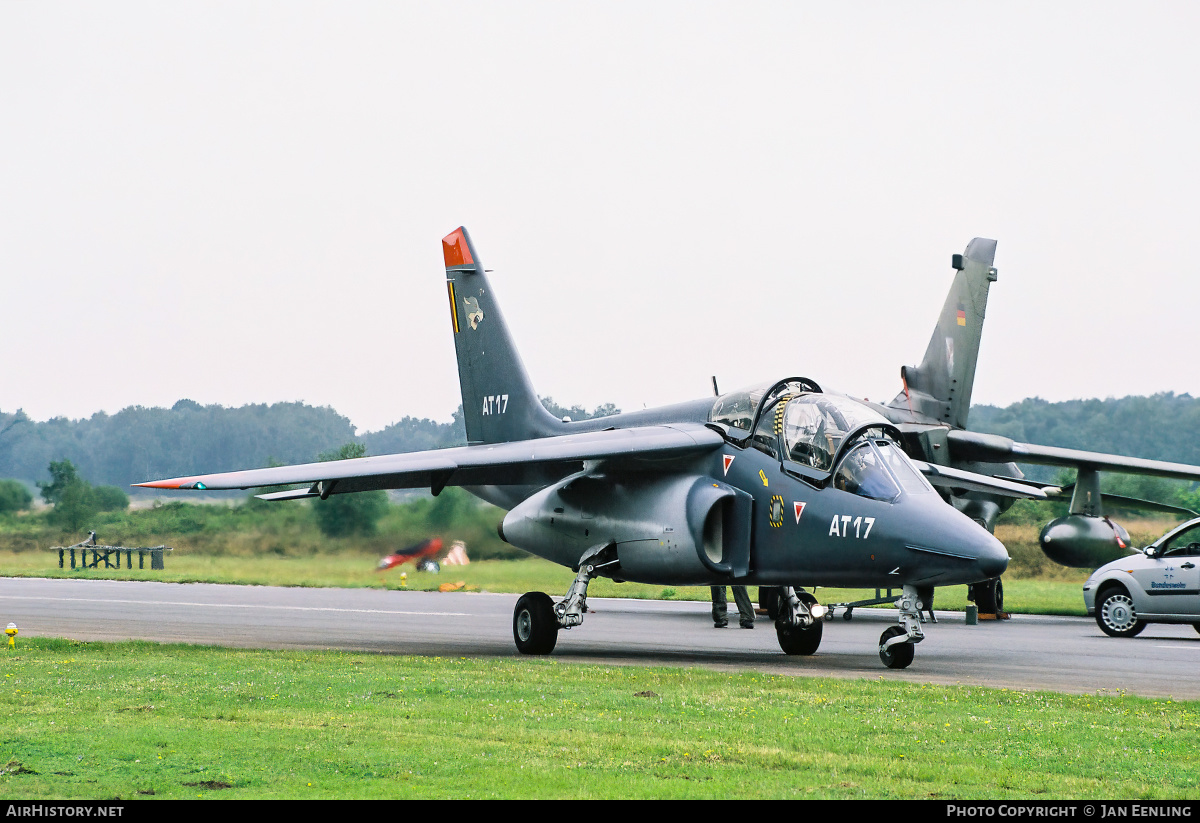 Aircraft Photo of AT17 | Dassault-Dornier Alpha Jet 1B | Belgium - Air Force | AirHistory.net #442920