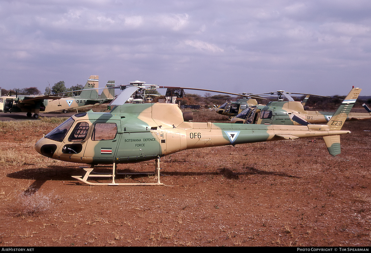Aircraft Photo of OF6 | Aerospatiale AS-350BA Ecureuil | Botswana - Air Force | AirHistory.net #442930