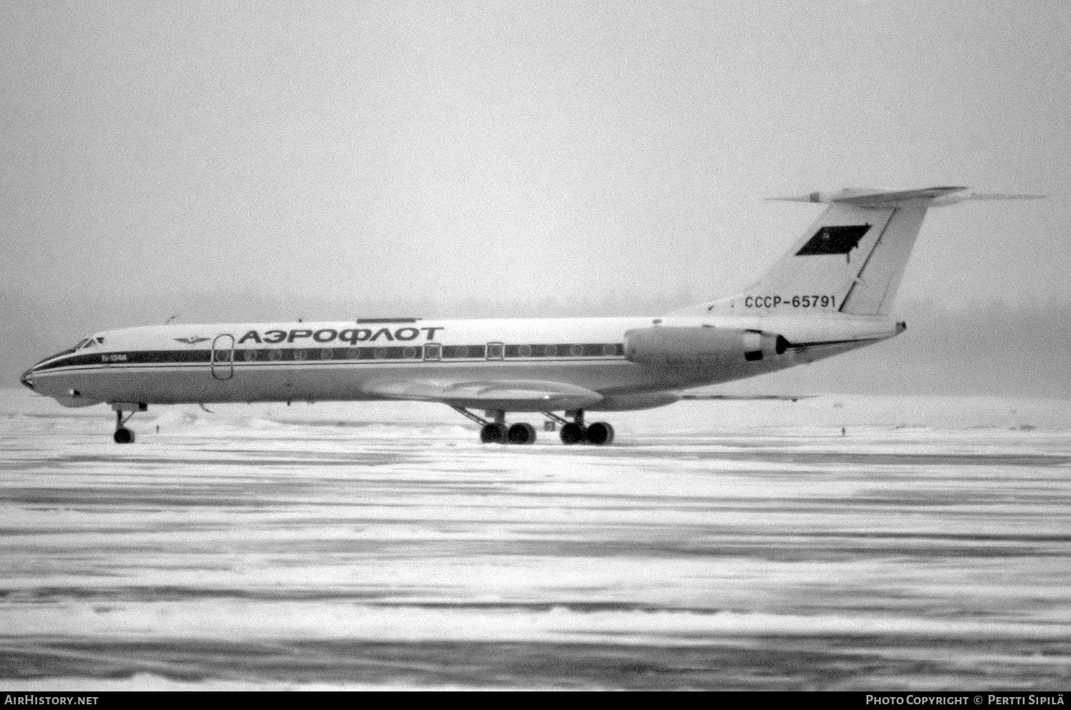 Aircraft Photo of CCCP-65791 | Tupolev Tu-134A | Aeroflot | AirHistory.net #442948