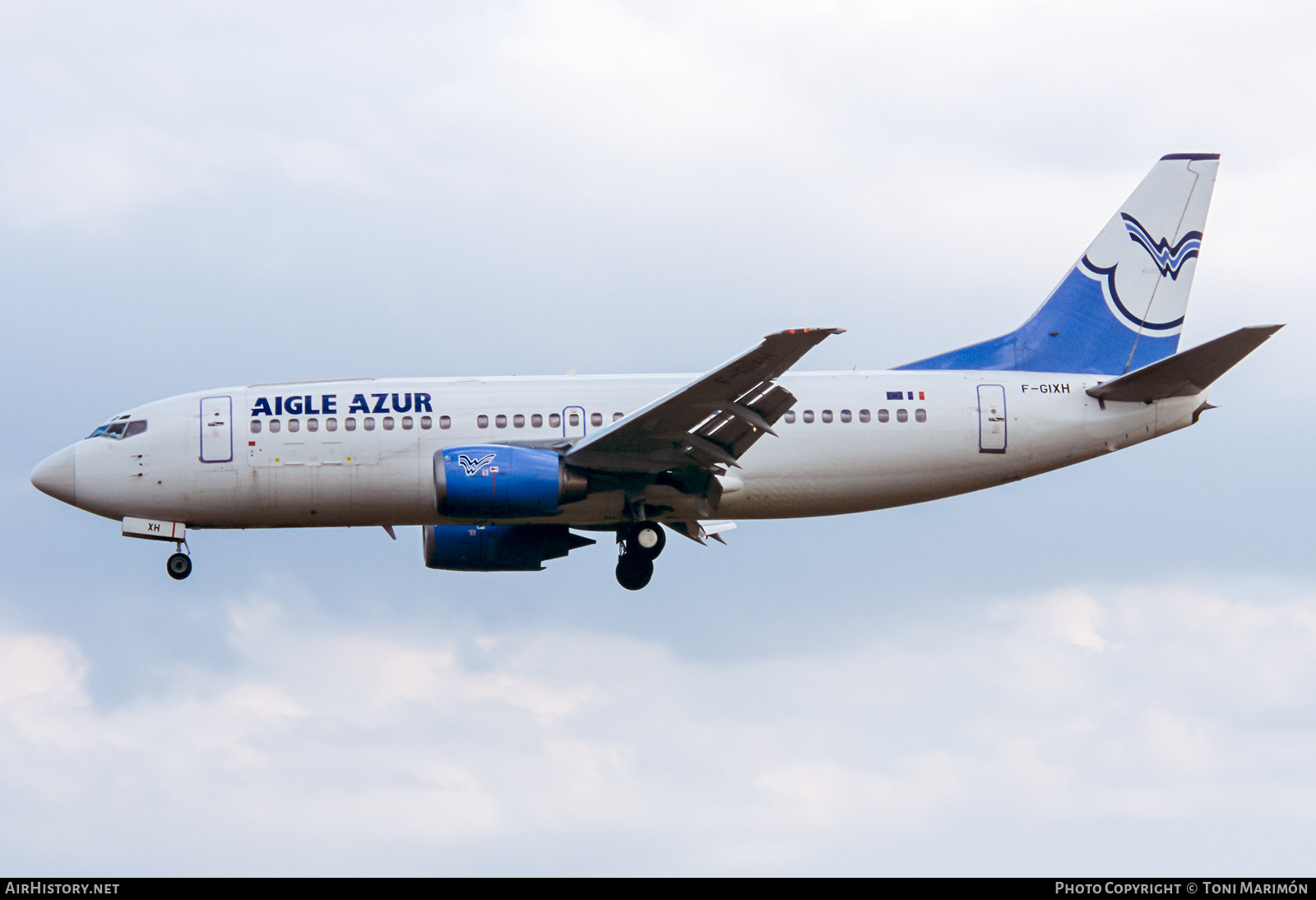 Aircraft Photo of F-GIXH | Boeing 737-3S3(QC) | Aigle Azur | AirHistory.net #442959