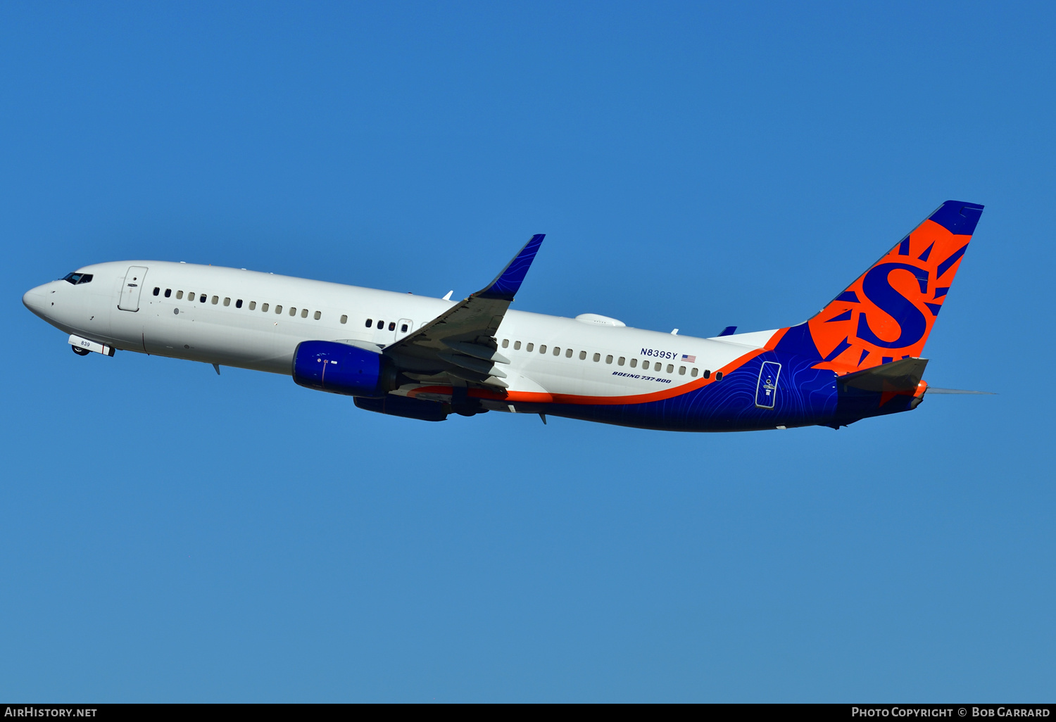 Aircraft Photo of N839SY | Boeing 737-800 | Sun Country Airlines | AirHistory.net #442973