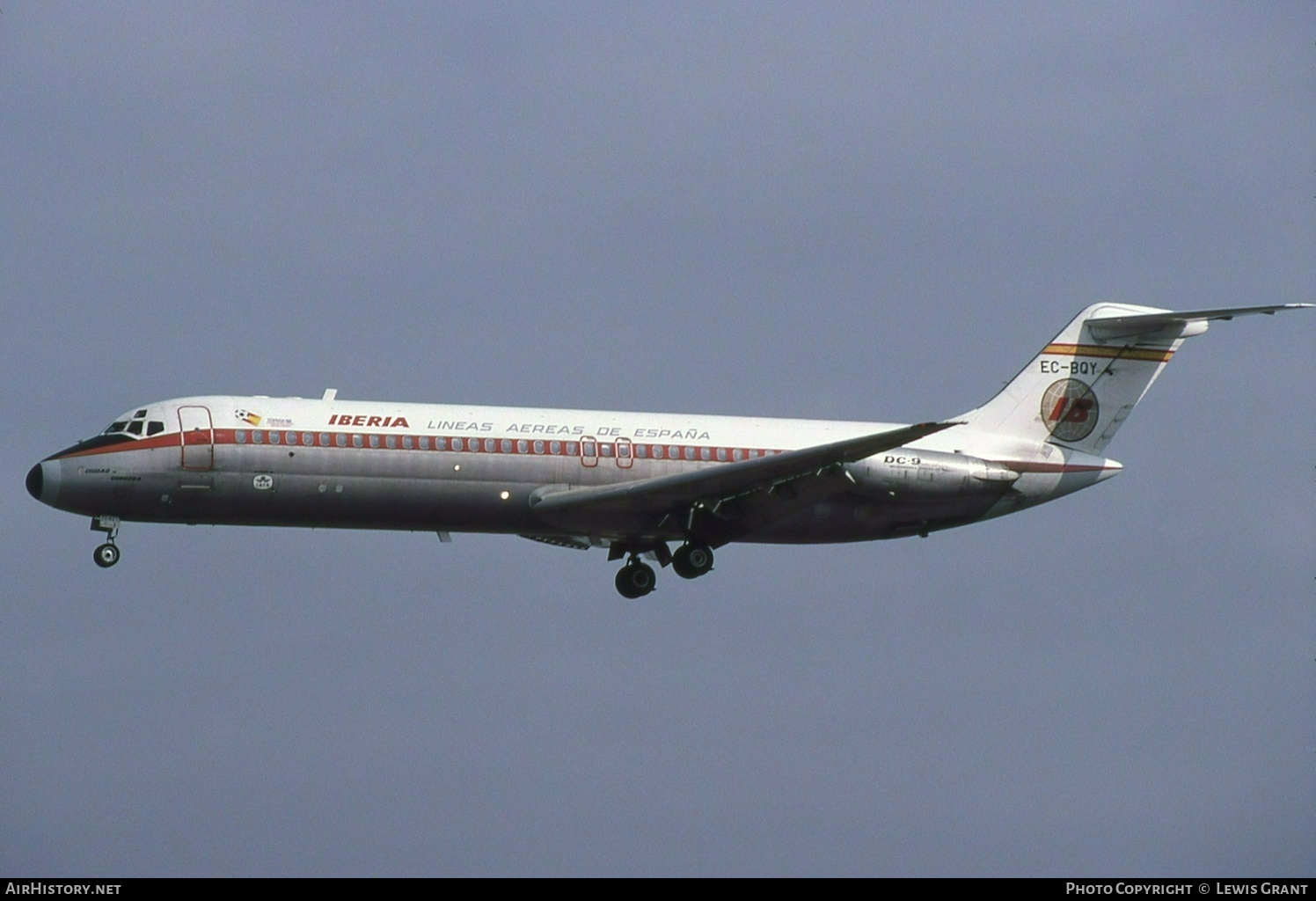 Aircraft Photo of EC-BQY | McDonnell Douglas DC-9-32 | Iberia | AirHistory.net #442986