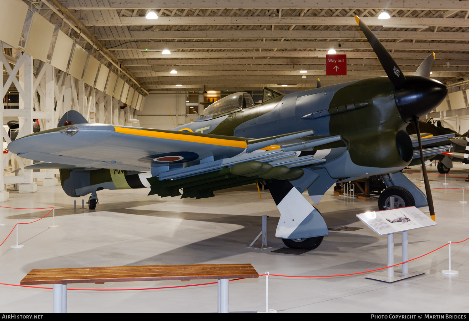 Aircraft Photo of MN235 | Hawker Typhoon Mk1B | UK - Air Force | AirHistory.net #443019