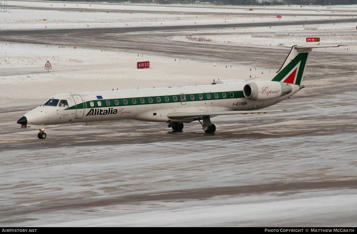 Aircraft Photo of I-EXMH | Embraer ERJ-145LR (EMB-145LR) | Alitalia Express | AirHistory.net #443027