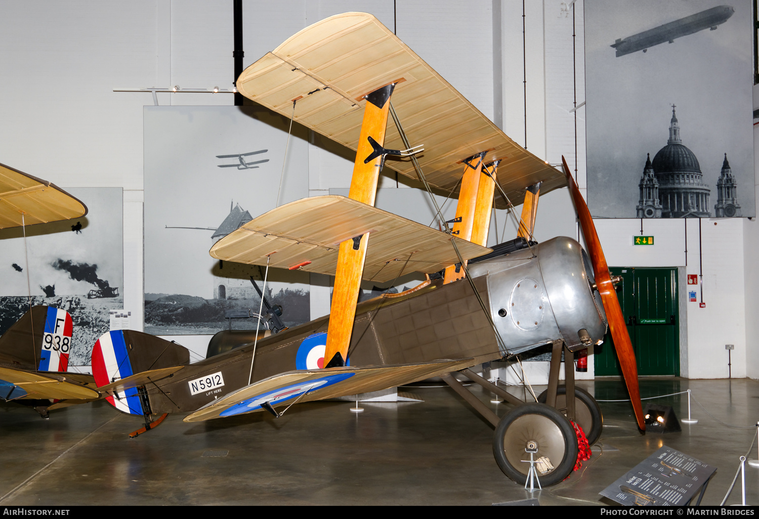 Aircraft Photo of N5912 | Sopwith Triplane | UK - Air Force | AirHistory.net #443031