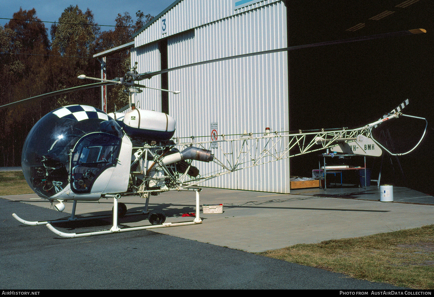 Aircraft Photo of VH-BMH | Bell 47G-3B-2 Soloy | AirHistory.net #443051