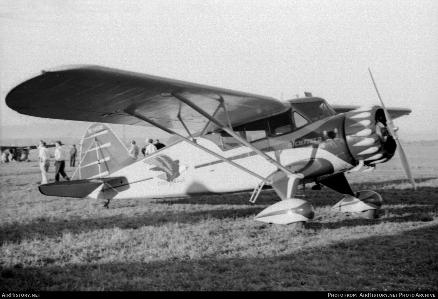 Aircraft Photo of NC14590 | Stinson SR-5A Reliant | Richfield Oil | AirHistory.net #443056