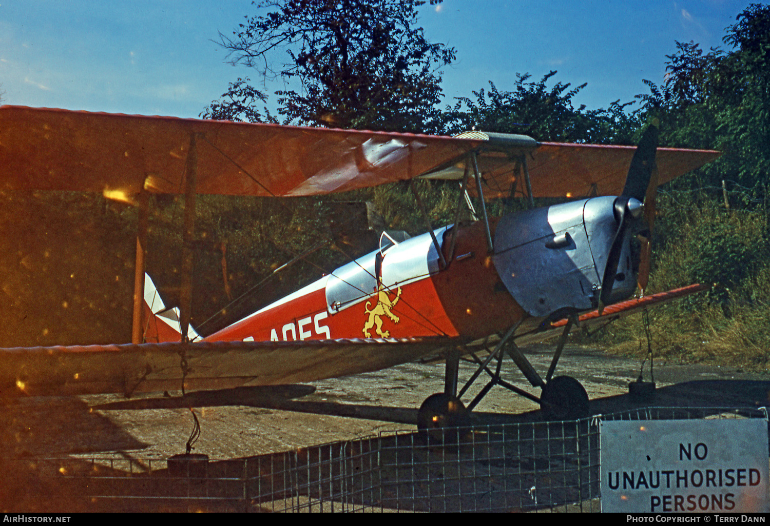 Aircraft Photo of G-AOES | De Havilland D.H. 82A Tiger Moth | AirHistory.net #443060