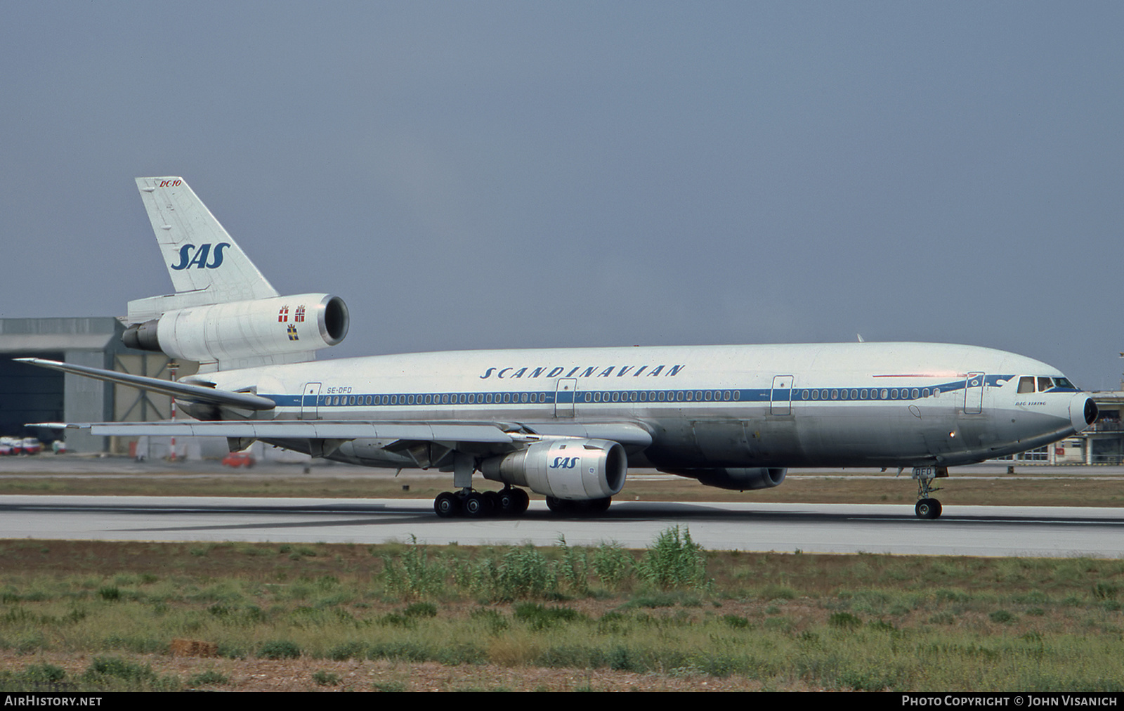 Aircraft Photo of SE-DFD | McDonnell Douglas DC-10-30 | Scandinavian Airlines - SAS | AirHistory.net #443076