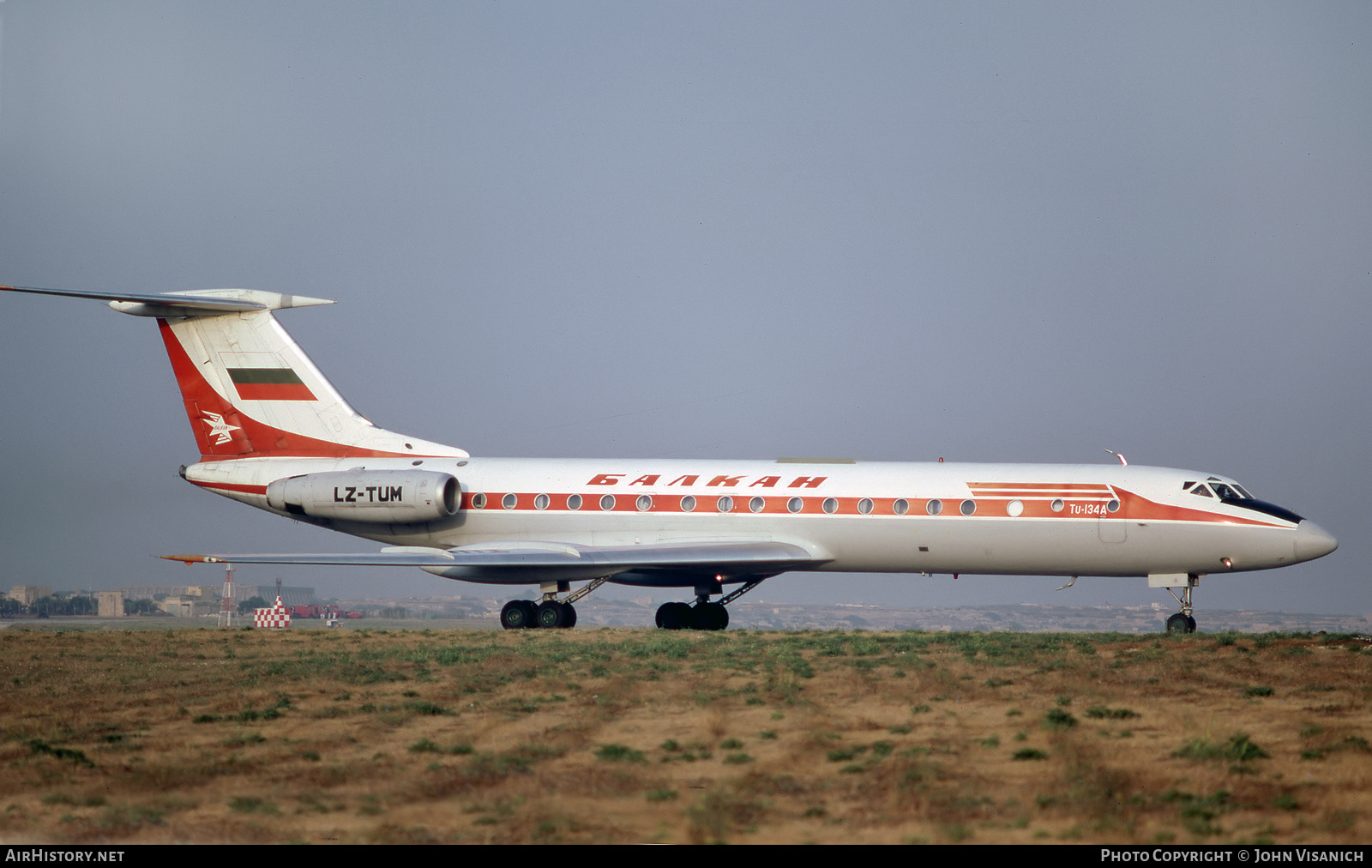 Aircraft Photo of LZ-TUM | Tupolev Tu-134AK | Balkan - Bulgarian Airlines | AirHistory.net #443078