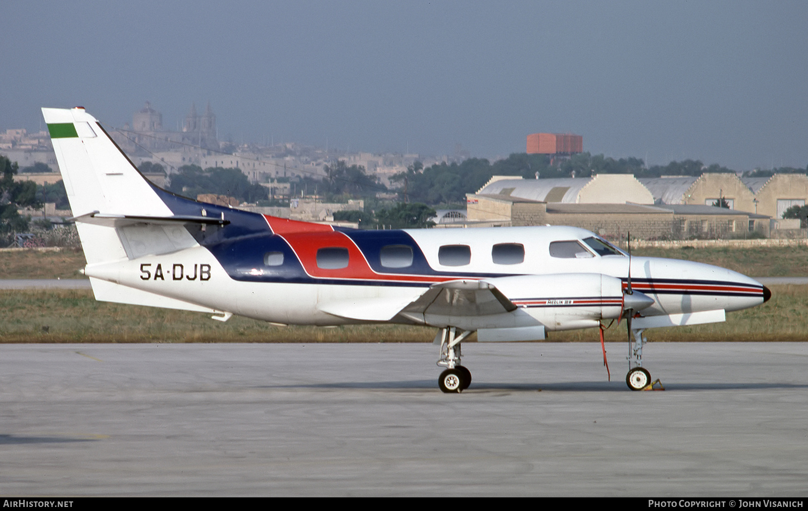 Aircraft Photo of 5A-DJB | Fairchild Swearingen SA-226TB Merlin IIIB | AirHistory.net #443080