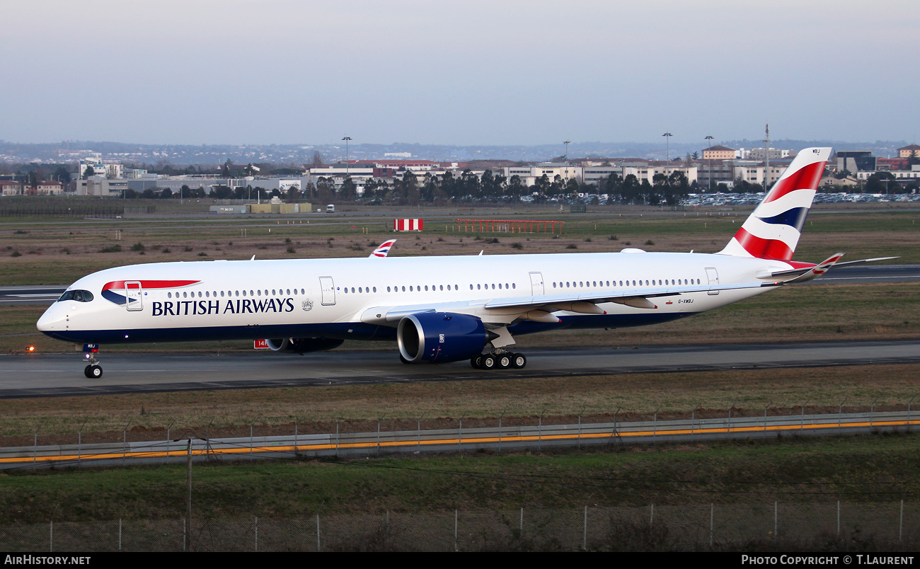 Aircraft Photo of G-XWBJ | Airbus A350-1041 | British Airways | AirHistory.net #443107