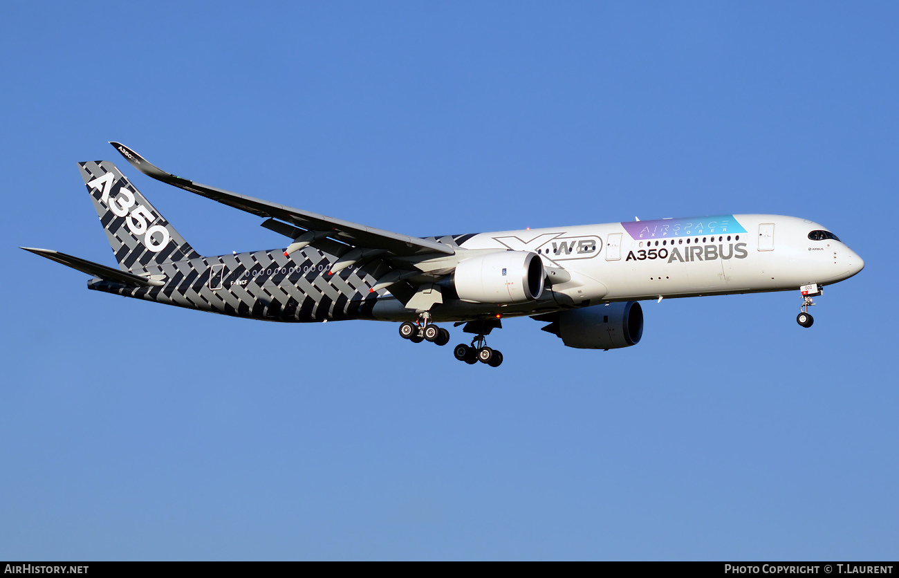 Aircraft Photo of F-WWCF | Airbus A350-941 | Airbus | AirHistory.net #443108
