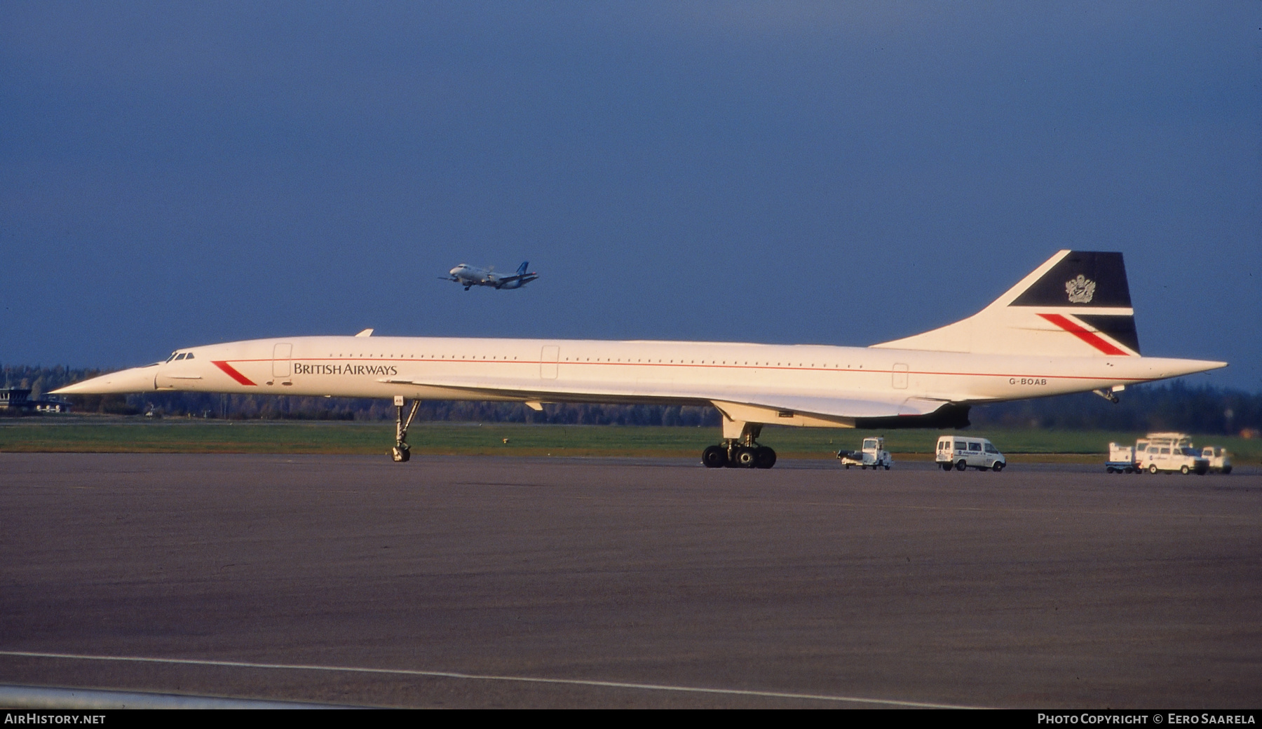 Aircraft photo of g boab aerospatiale bac concorde 102 british