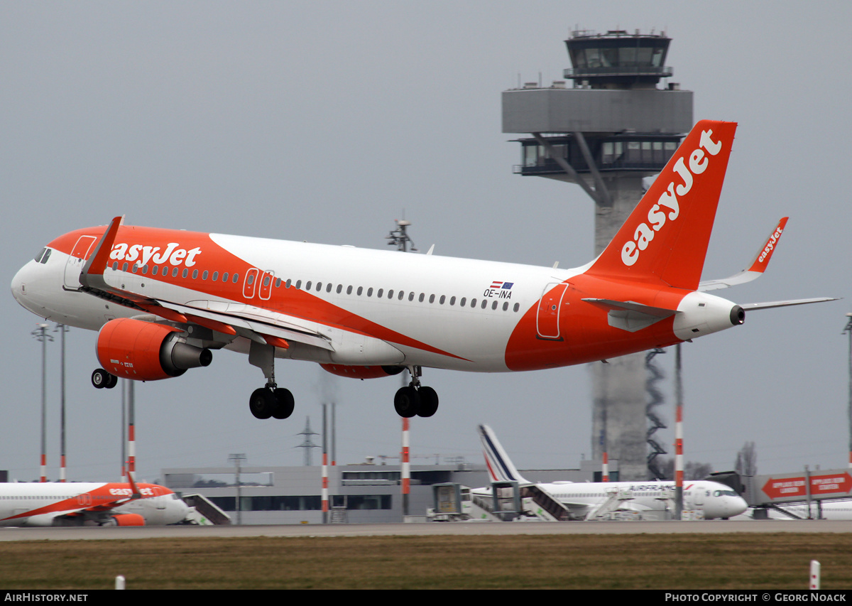 Aircraft Photo of OE-INA | Airbus A320-214 | EasyJet | AirHistory.net #443124